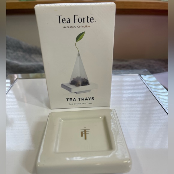 Tea Forte Tea Trays (set of 2) new in box - Picture 1 of 5